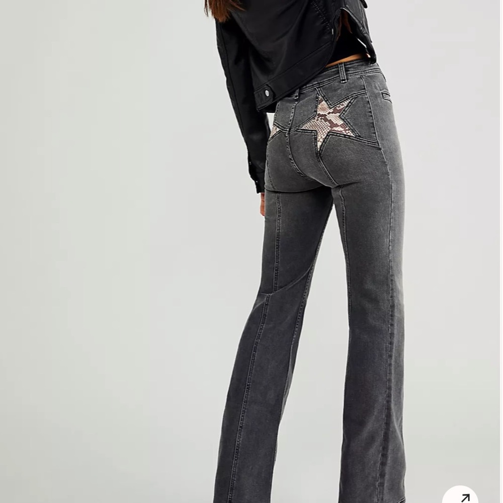 free people firecracker flare jeans
